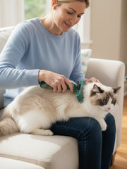 Self-Cleaning Steel Pin Cat Brush