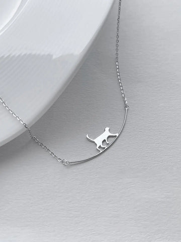 Cat Balance Necklace