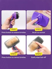 Self-Cleaning Pet Brush