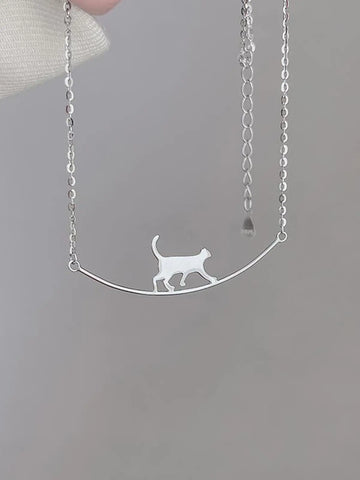 Cat Balance Necklace