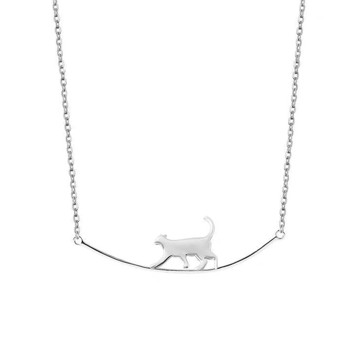 Cat Balance Necklace